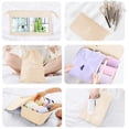 thumbnail image 2 of Packing Cubes for Travel, 8Pcs Travel Cubes Set Foldable Waterproof Suitcase Organizer Luggage Storage Bag, Beige, 2 of 7
