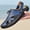 Blue, variant on Men's Beach and Outdoor Slippers Lightweight Casual Driving Shoes Breathable, Versatile, Comfortable Footwear for Hiking, Travel, Beach, and Everyday Wear
