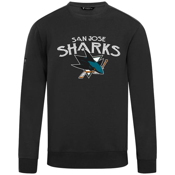Men's Levelwear  Black San Jose Sharks  Zane Mission Sweatshirt