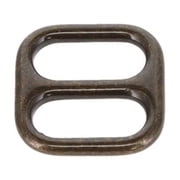 B9600 Antique Brass, Double Loop, Solid Brass-LL