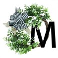 thumbnail image 1 of Unique Last Name Year Round Front Door Wreath With Bow Welcome Sign Garland 26 Letter Farmhouse Wreath For Front Door Spring All Mini Window Battery Powe Wreath Lights Solar Powe Wreath, 1 of 3