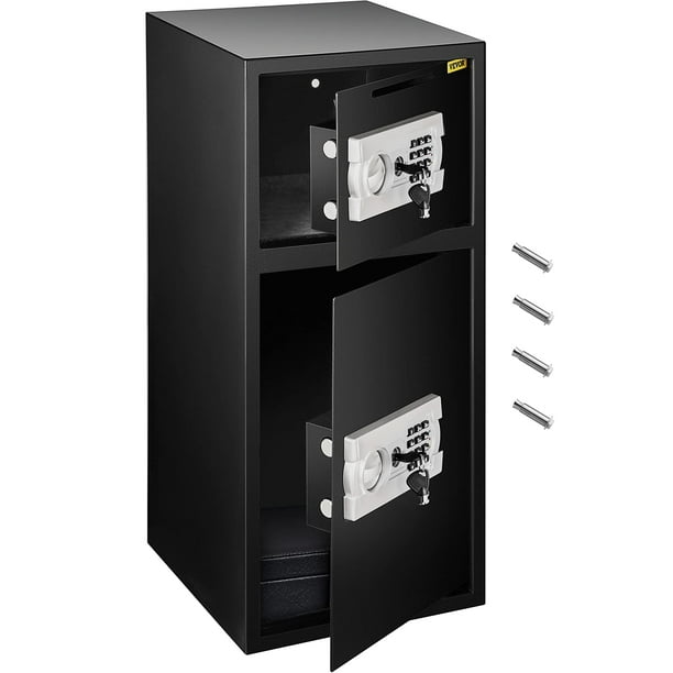 Caja fuerte de seguridad VEVOR grande de acero de 76.7 litros con cierre digital