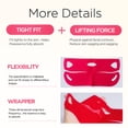 thumbnail image 3 of APPTI Red V-Line Lifting Mask 10-Piece Set – Intensive Contouring & Firming Treatment for Defined Jawline and Lifted Facial Appearance, Professional-Grade Mask for Visible Results, 3 of 9
