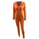 thumbnail image 5 of Mamelucos casuales para mujer Cremallera sólida con capucha y bolsillo Mono Adultos Mono Pijamas Fridja  hfkajh102350, 5 of 5