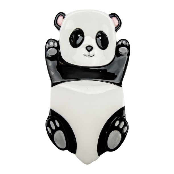 Boston Warehouse Panda Bear Kitchen Spoon Rest or Trinket Dish 9 Inches