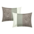 thumbnail image 3 of Chic Home CS8055-US Ensemble de Couette 20 Pièces Karye Sage - Très Grand, 3 of 5