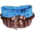 thumbnail image 2 of Blue Western Reversible Snuggle Bugs Pet Bed Bag and Car Seat Size One, 2 of 2