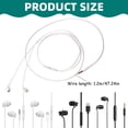 thumbnail image 3 of Type-C In-Ear Wired Headphones, Wired Earbuds with Mic Type-C Earphones In-Ear Headsets,HiFi Stereo Sound Noise Isolation Hands-Free Calling Comfort Fit Headphones for Android Type-C Phones,Black, 3 of 9