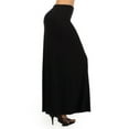 thumbnail image 2 of MOA COLLECTION Women's Ultra Comfort Stretch Maxi Skirt Relaxed Fit for Everyday Elegance, 2 of 4