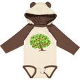 thumbnail image 3 of Inktastic Apples in Tree Boys or Girls Long Sleeve Baby Bodysuit, 3 of 5