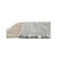 thumbnail image 5 of Unique Loom Chindi Cotton Collection Area Rug - Briah (7' 1" x 10' Rectangle Light Gray/Ivory), 5 of 6