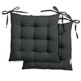 thumbnail image 1 of Vargottam Set of 2 Comfortable Chair Pads Seat Cushion with Full-Length Ties for Non-Slip Support Polyester Filling for Dining | Office | Kitchen Reduces Pressure & Washable, 1 of 1