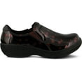 thumbnail image 3 of Spring Step Pro Belo Clogs Burgundy Polka Dots, 3 of 7