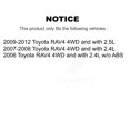 thumbnail image 2 of Kugel Front Rear CV Axle Drive Shaft Complete Assembly Kit for Car Toyota RAV4 - Left Right Side (Driver Passenger) KCV-100187, 2 of 11