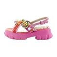 thumbnail image 2 of Betsey Johnson Graysen Women's Sandals Pink Multi Size 6 M, 2 of 8