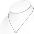 thumbnail image 2 of 925 Sterling Silver Butterfly Charm Pendant Necklace, 18", 2 of 4