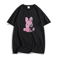 thumbnail image 2 of Camisetas de la banda de música juvenil S-Sonic, camisetas casuales de moda para hombres, camisetas de manga corta 100 % algodón, camisetas vintage/retro con animales encantadores Harajuku, 2 of 5