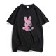 thumbnail image 2 of Camisetas de la banda de música juvenil S-Sonic, camisetas casuales de moda para hombres, camisetas de manga corta 100 % algodón, camisetas vintage/retro con animales encantadores Harajuku, 2 of 5