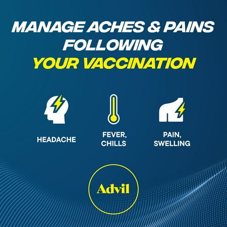 Advil Pain and Headache Reliever Ibuprofen, 200 Mg Coated Tablets, 10 Count
