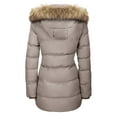 thumbnail image 5 of WenVen Women's Puffer Jacket Warm Puffer Coat Waterproof Insulated Winter Jacket Khaki L, 5 of 8