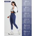 thumbnail image 7 of baleaf Women's Fleece Lined Leggings Thermal Tights Navy Blue S, 7 of 7