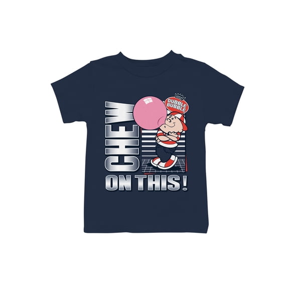 Officially Licensed Dubble Bubble Chew On This Bubble Fun Youth's T-shirt