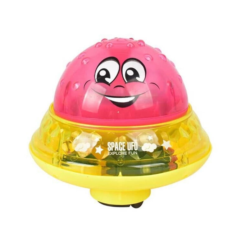 light up water spray bath toy