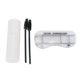 thumbnail image 2 of Kit de polvo para cejas, 10 plantillas para cejas, larga duración, impermeable, portátil, 1,8g/0,06oz, juego de relleno de cejas negro para mujeres, 2 of 8