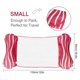 thumbnail image 2 of Hamaca flotante, hamaca inflable, tumbona inflable, piscina, hamaca flotante plegable multiusos, flotador ultraligero portátil (rojo) Rojo Verde, 2 of 5
