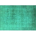 thumbnail image 1 of Ahgly Company Indoor Rectangle Oriental Turquoise Blue Industrial Area Rugs, 2' x 3', 1 of 4