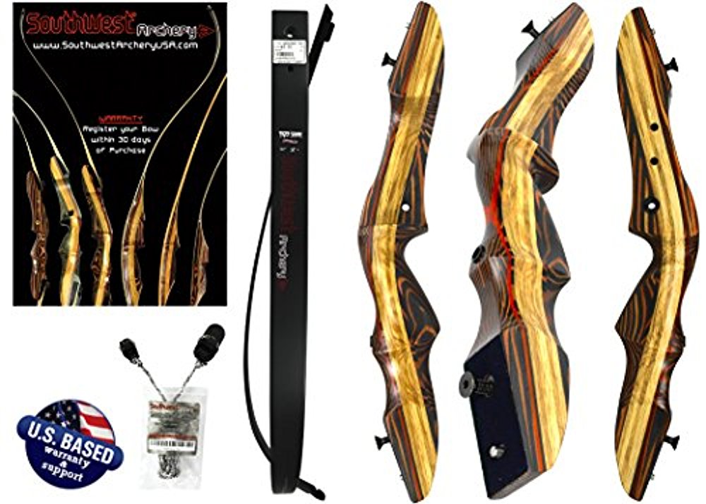 Southwest Archery Tigershark Takedown Recurve Bow Pro, 60L