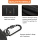 thumbnail image 4 of Bolsa organizadora para herramientas Ramble Gear, enrollable, con mosquetones de lona, 4 of 8