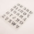 thumbnail image 6 of 3pcs Alphabet Stamp Transparent Clear Seal Stamps for DIY Scrapbooking Craft Photo Album Diary Decoration, 6 of 6