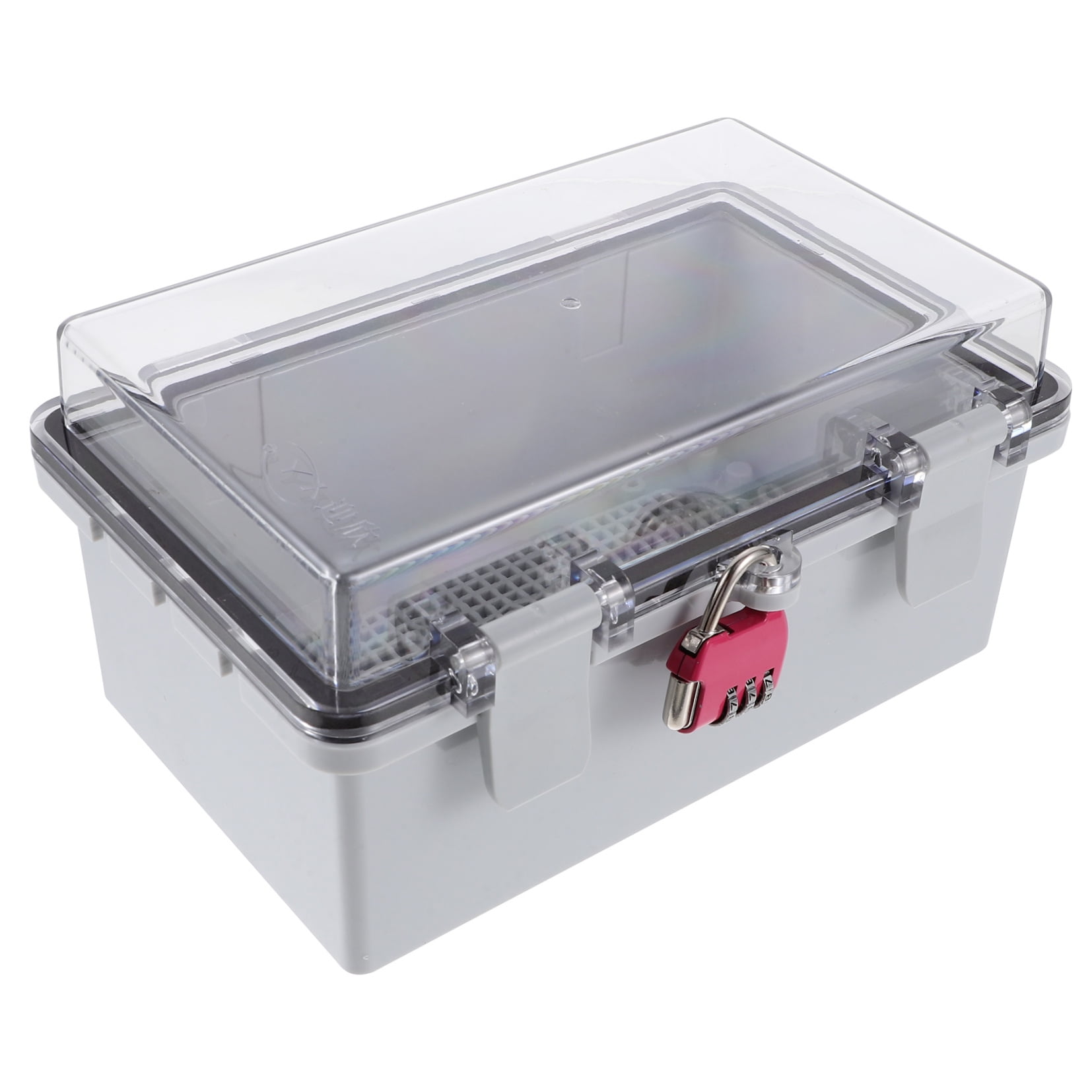 BESTYASH Outdoor Timer with Remote in Transparent ABS Weatherproof Junction Box for Electrical Storage