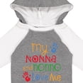 thumbnail image 4 of Inktastic My Nonna and Nonno Love Me Grandchild Boys or Girls Long Sleeve Baby Bodysuit, 4 of 5