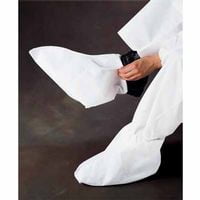 A20 Breathable Particle Protection Foot Covers, White, Sold As 1 Case, 300 Each Per Case