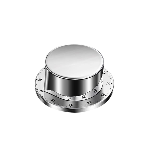 Kitchen Timer Chef Cooking Timer Clock With Loud Alarm No Batteries Required Mechanical Backing Exquisite Stainless Steel Body