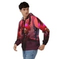 thumbnail image 3 of Hazbin Hotel Alastor Sweatshirt For Mens Fashion Hoodies Zipper Coat Jacket With Pockets Athletic Daily Hoody Hooded Gift, 3 of 6