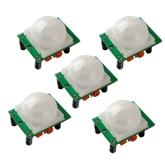 5 Pieces HC-SR501 PIR IR Passive Infrared Motion Detector Sensor Module for Arduino DIY