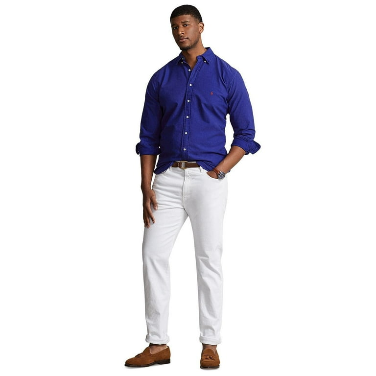 Polo Ralph lauren Men's Big & Tall Garment-Dyed Oxford Shirt Polo Ralph lauren Men's Big & Tall Garment-Dyed Oxford Shirt