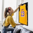 thumbnail image 4 of Jersey Frame Display Case, Large Shadow Box, Sports Jersey Display Case Set of 4, 4 of 5