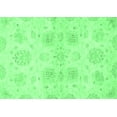 thumbnail image 1 of Ahgly Company Indoor Rectangle Oriental Emerald Green Traditional Area Rugs, 3' x 5', 1 of 4