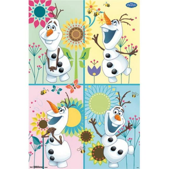 Frozen Fever - Olaf Seasons Poster Print - 24 x 36 in.
