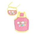 thumbnail image 2 of SPRING PARK Pet Clothes Letter Animals Printing Clothing, Puppy T-Shirt Cotton Cat Vest Apparel with Bibs Doggy Shirts Soft and Breathable Outfits for Small Medium Dogs, 2 of 7