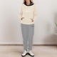 thumbnail image 5 of Gibobby Conjunto de sudadera y pantalones Sudadera con capucha de manga larga y forro polar para mujer con estampado de corazones, incluida la parte superior (GY1,M), 5 of 5