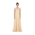 thumbnail image 5 of Women's Eva USA 5130 Long Mother Of Groom Beaded Chiffon Formal Gown Silver XL, 5 of 9