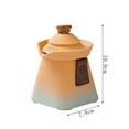 thumbnail image 3 of Travel Tea Set Portable Fast Tea Cup Chinese Elegant Gongfu Teaware for Brewing, 3 of 4