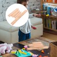 thumbnail image 1 of WHAMVOX 3pcs Wooden Train Track Blocks Plaything For Imaginative Imported For Train Scene Assembly Random Shipping, 1 of 4