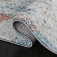 thumbnail image 6 of SAFAVIEH Tulum Cebrail Abstract Area Rug, 5'3" x 7'6", Ivory/Blue, 6 of 8