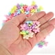 thumbnail image 5 of 300 cuentas de plástico coloridas en forma de mariposas para materiales de accesorios de ropa de bricolaje, 5 of 12